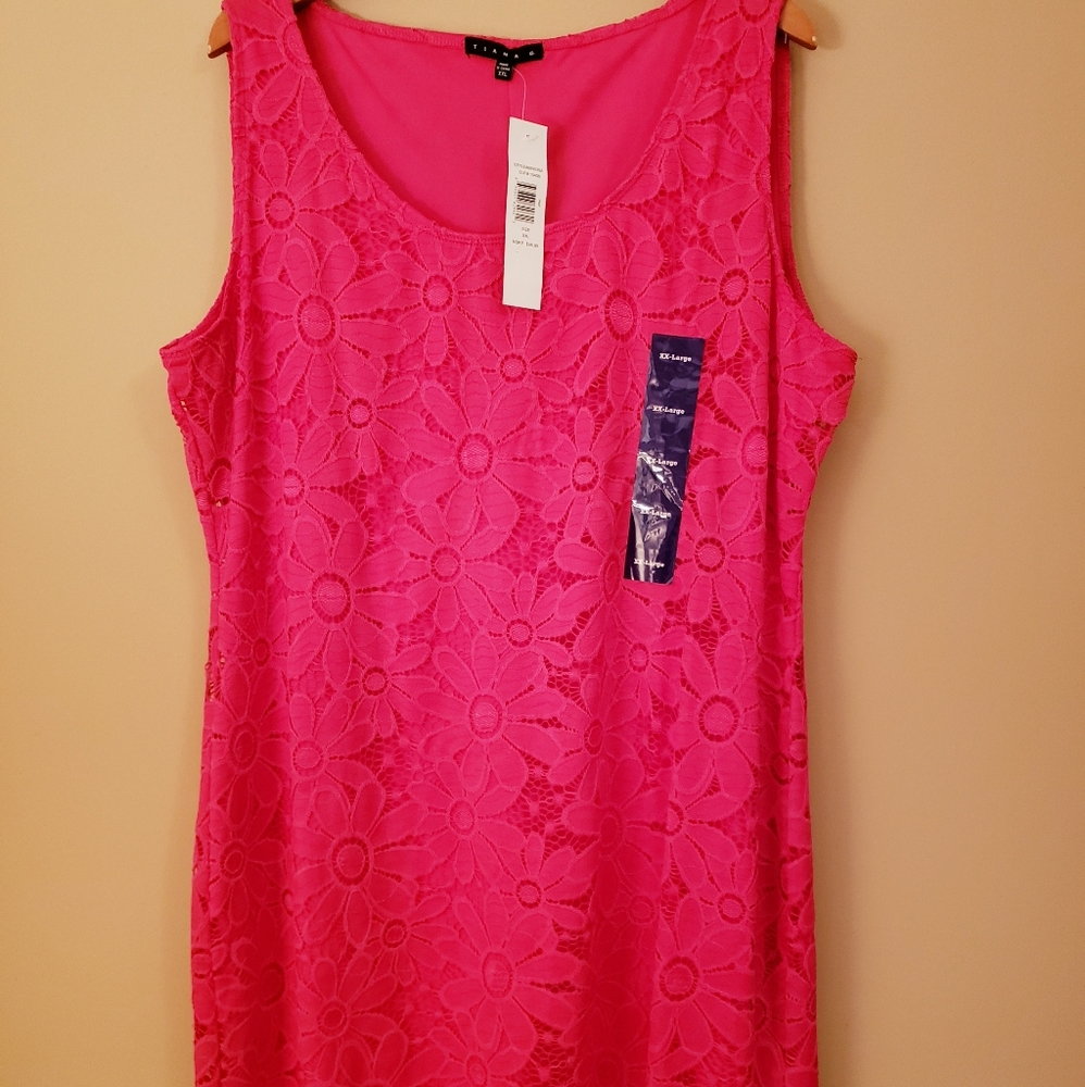 NWT Tiana B. Sleeveless Lace Dress
